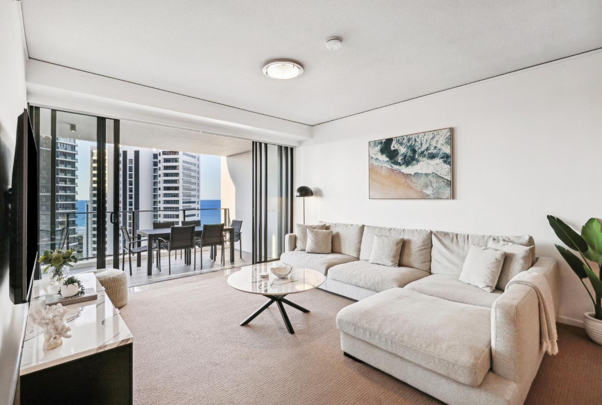 Ocean View 3-Bed With Gym, Pool, Sauna & Parking غولد كوست المظهر الخارجي الصورة